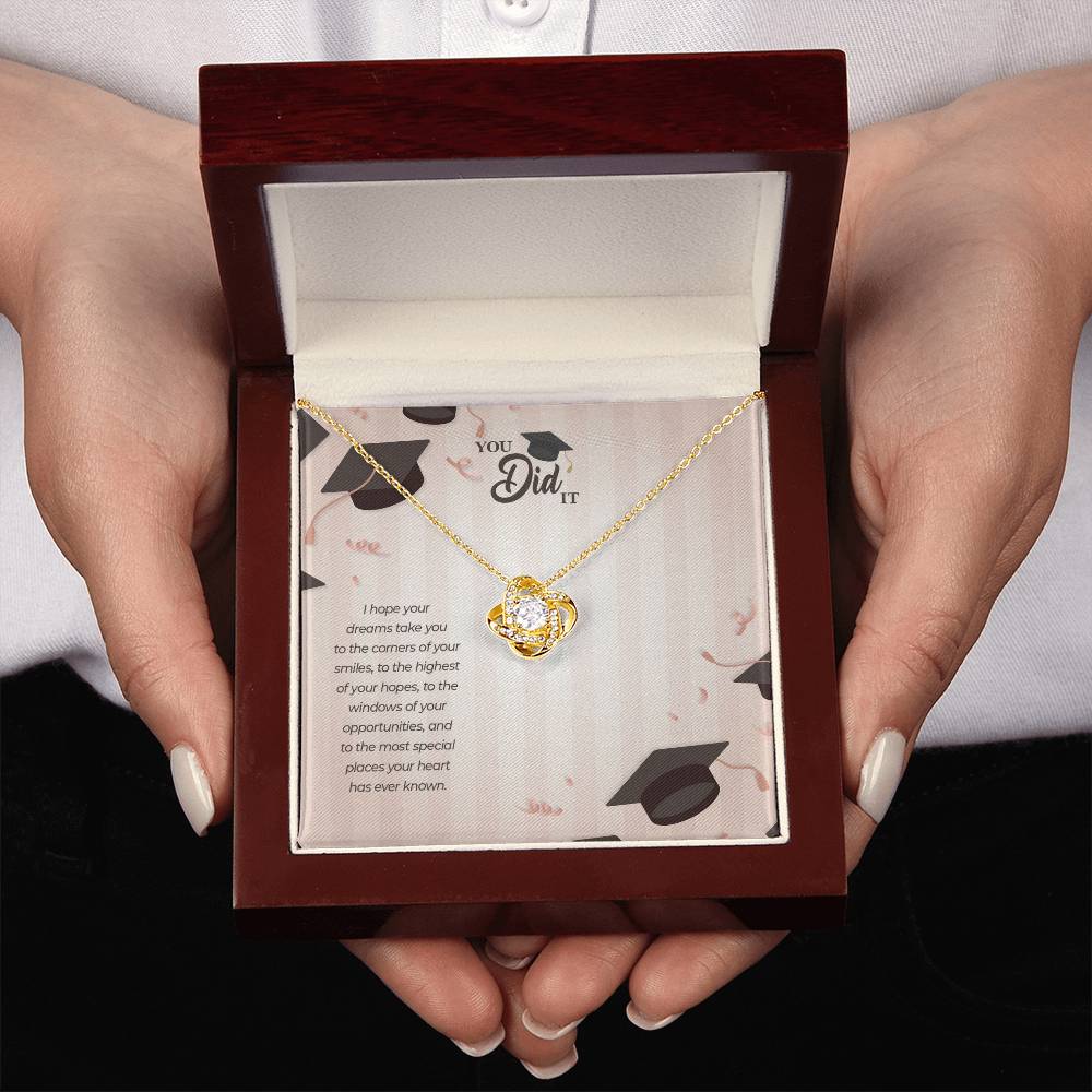 Taking You to Your Dreams - Love Knot Necklace