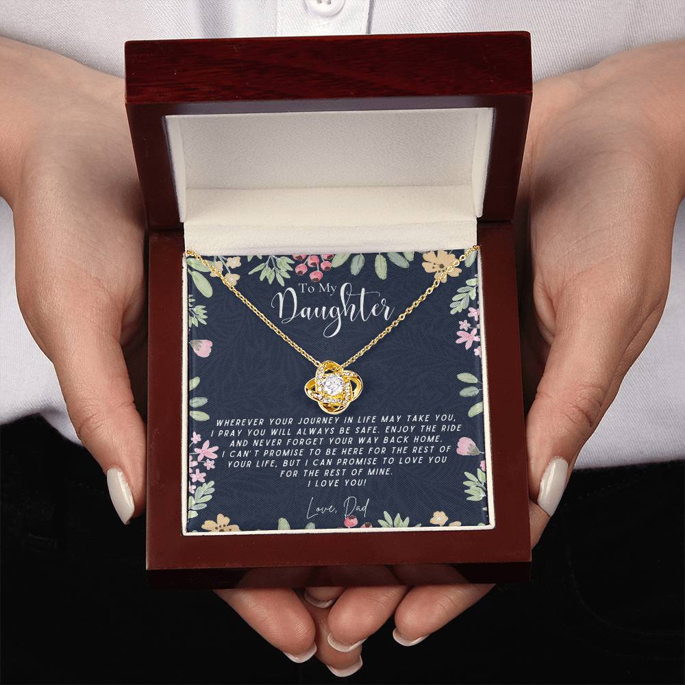 Daughter Mother's Day Gift | to My Daughter Necklace From Dad | Grown Up Daughter Gift From Dad | Gift for Daughter From Dad | Daughters Birthday Gift