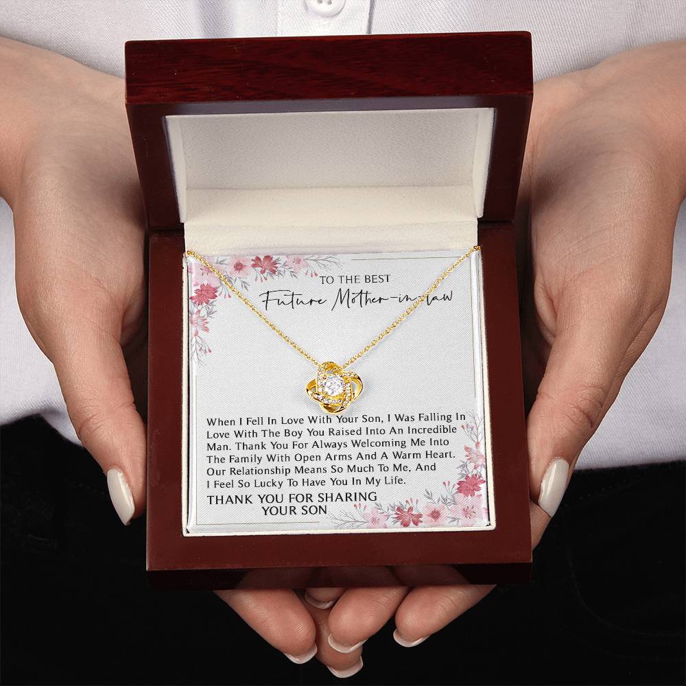 Mother of the Groom Gifts From Bride, Future Mother in Law Necklace, Mother in Law Wedding Gift