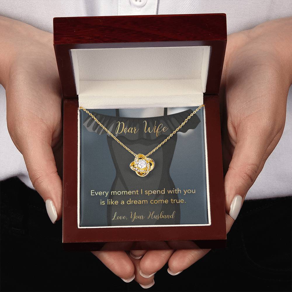 To My Wife Necklace - Every Moment