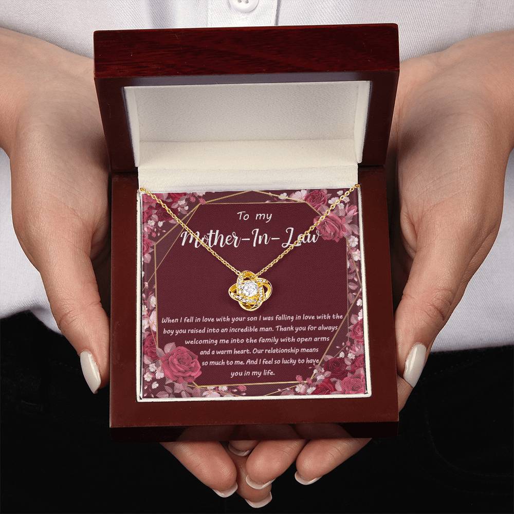 (Almost Sold Out) Forever Love - to My Mother-In-Law Necklace