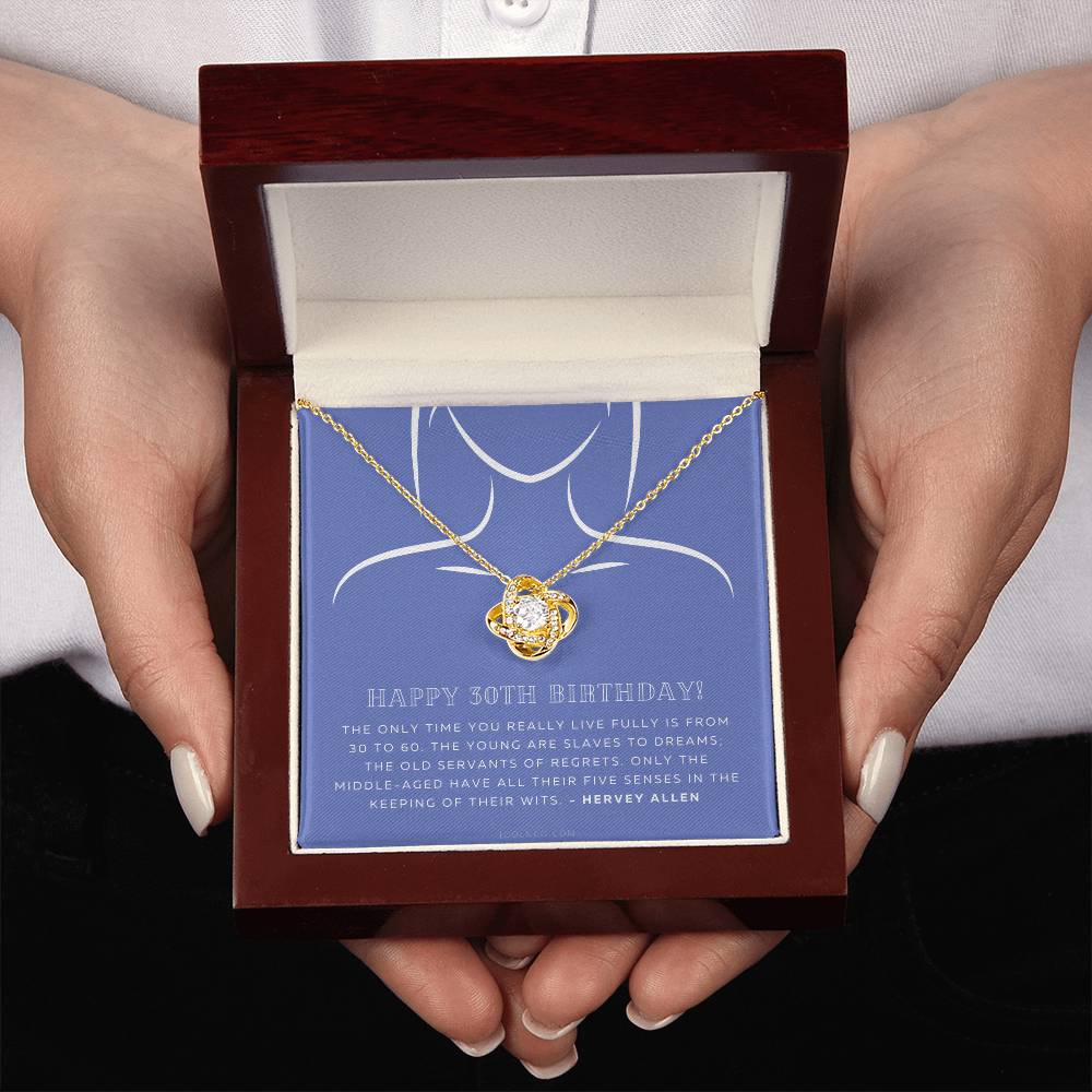 30th Birthday Gift for Her, 30th Birthday Gift for Women, 30th Birthday Gift Necklace, Happy 30th Birthday, Friend 30th Birthday