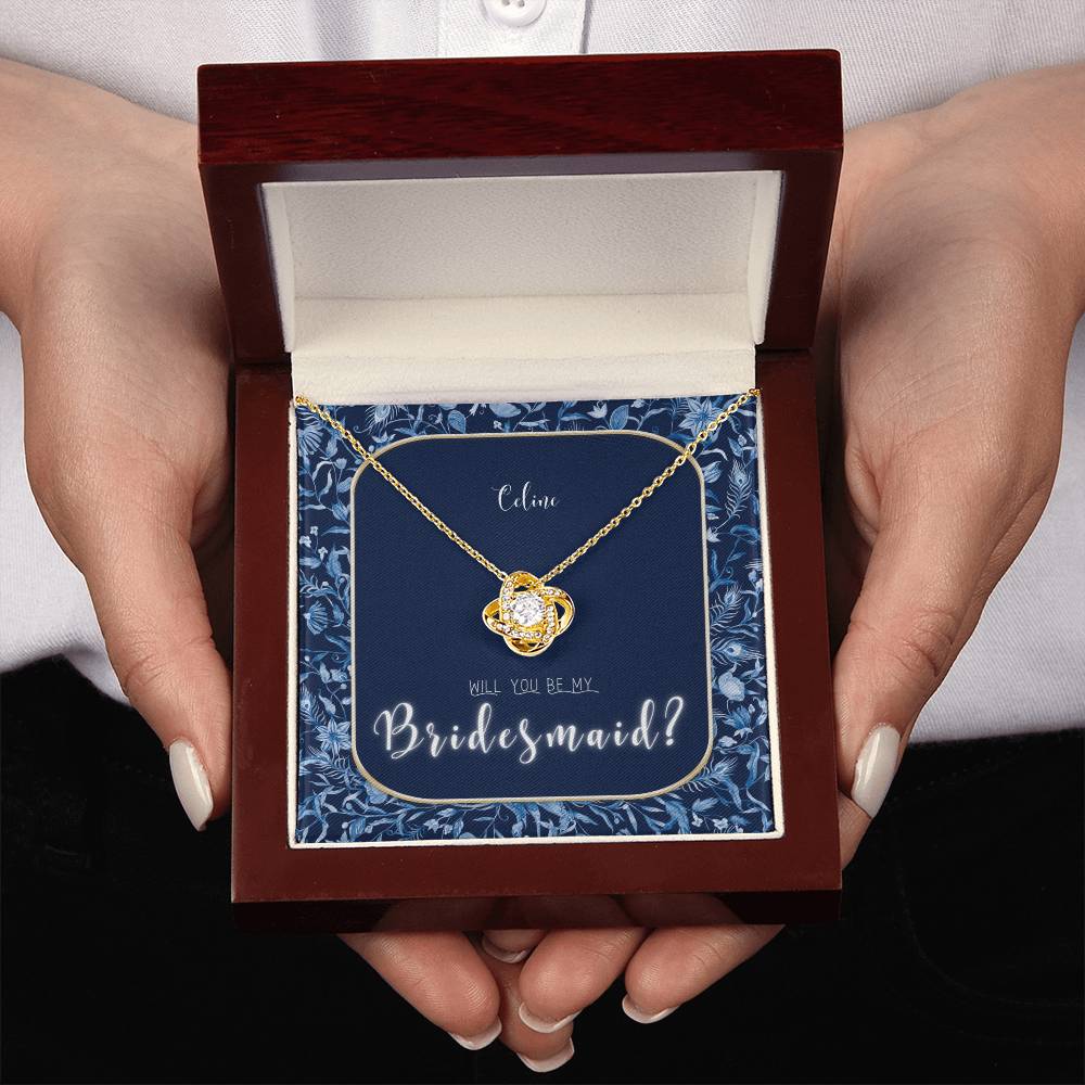 Bridesmaid Proposal Necklace | Bridesmaid Proposal Jewelry | Bridesmaid Proposal | Matron of Honor Gift | Maid of Honor Gift Necklace | Be My Bridesmaid | Will You Be My Bridesmaid?