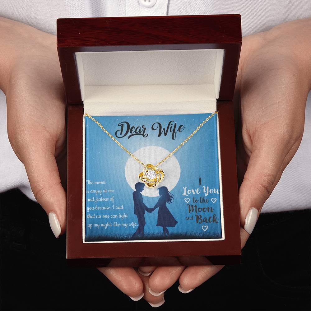 Dear Wife - I Love You - 925 Sterling Silver Pendant