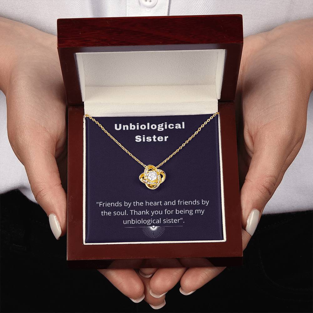 To My Unbiological Sister - Bestfriend Forever - Necklace