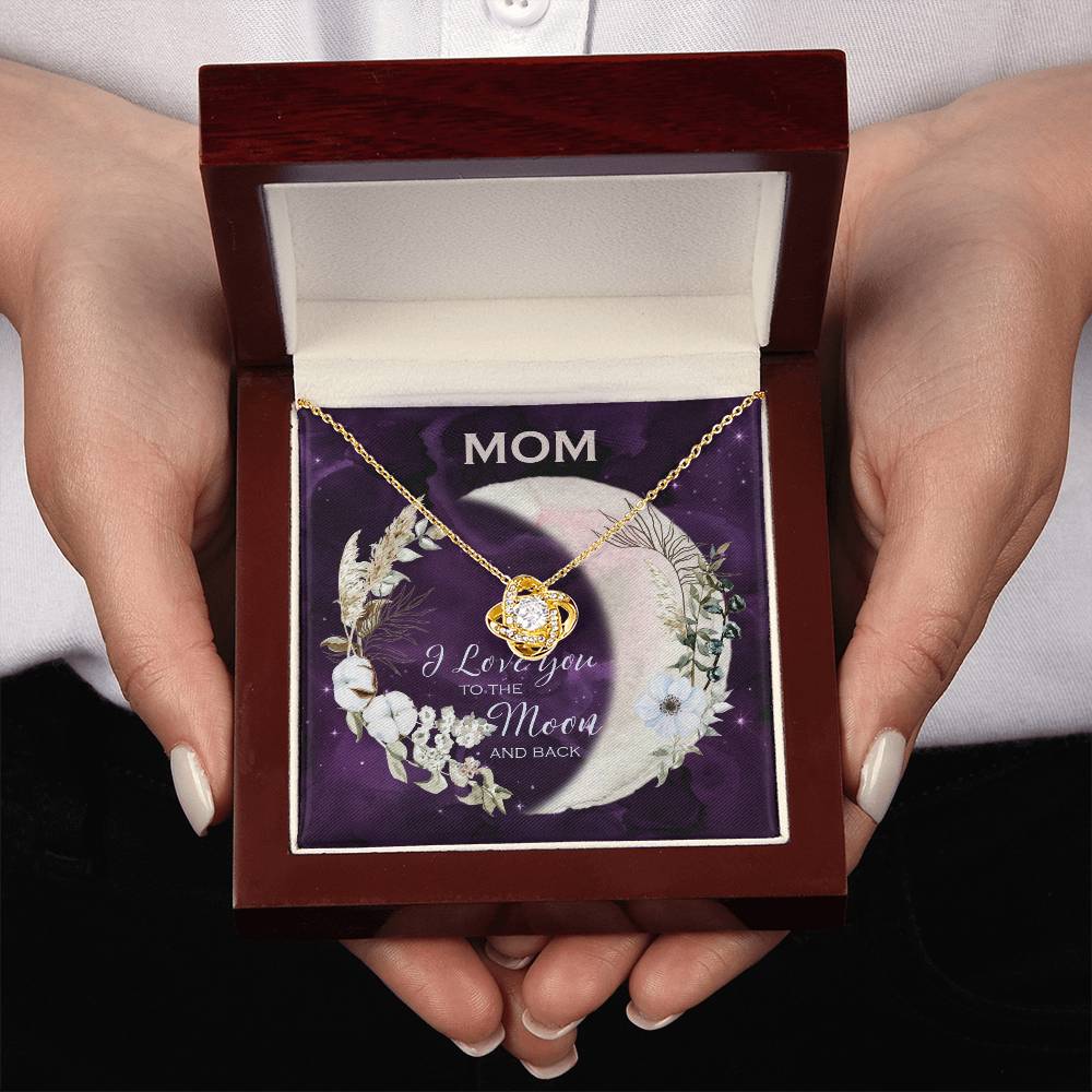 Gift for Mom, I Love You to the Moon and Back, Necklace for Mom, Mother's Day Gift, Women's Jewelry