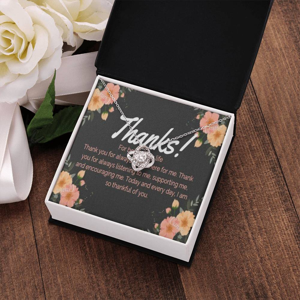 Thank You Gift, Gift for Friend, Best Friend Gift, Best Friend Necklace, Thank You for Being in My Life