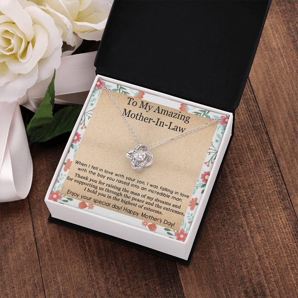 (Almost Gone) Gift for Mother-In-Law - Support Us - Love Knot