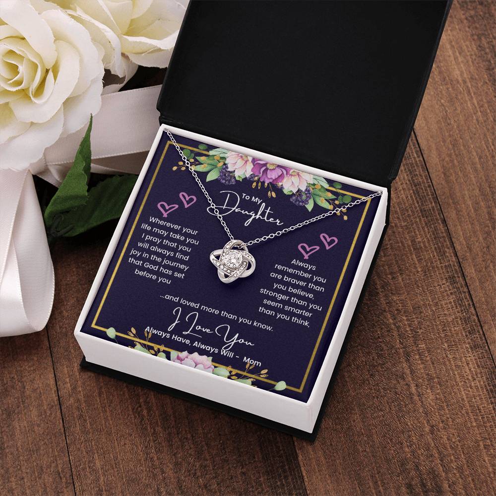 To My Daughter - You Are Loved - Necklace