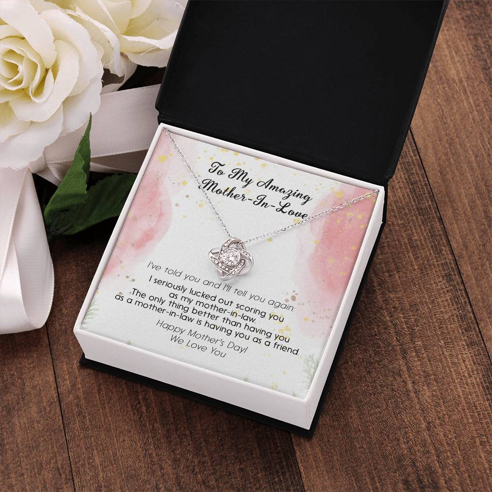(Almost Gone) Gift for Mother-In-Law - the Only Thing - Love Knot