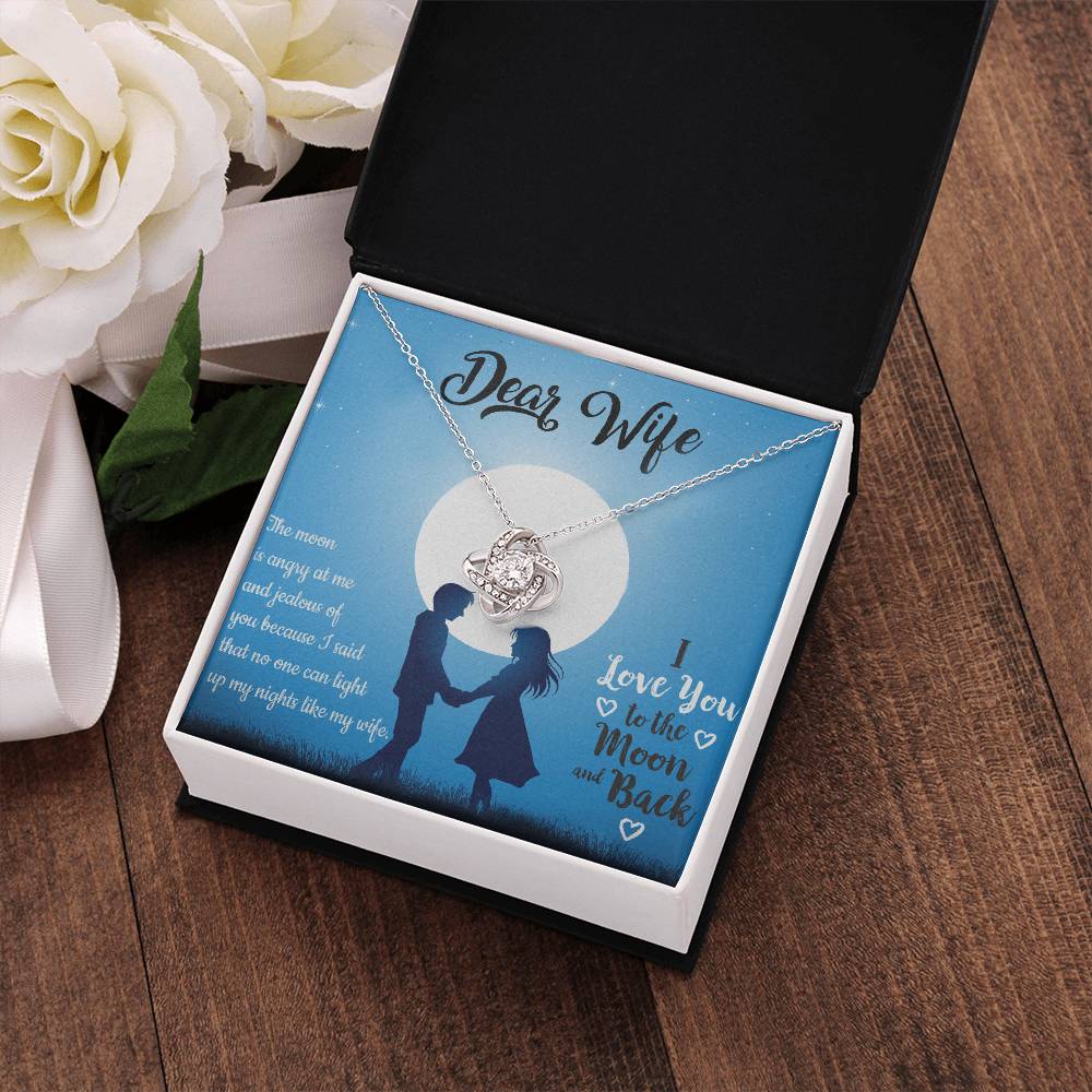 Dear Wife - I Love You - 925 Sterling Silver Pendant