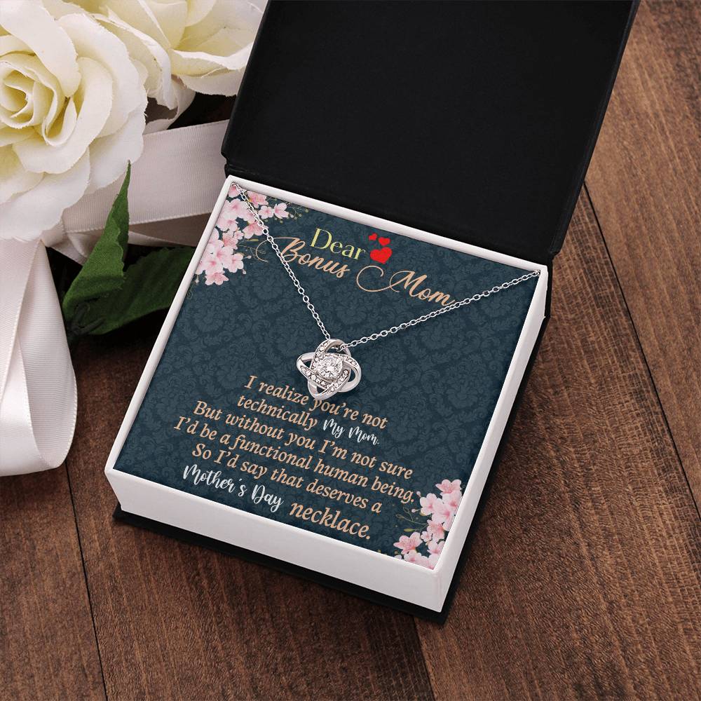 Bonus Mom - Mother's Day Necklace