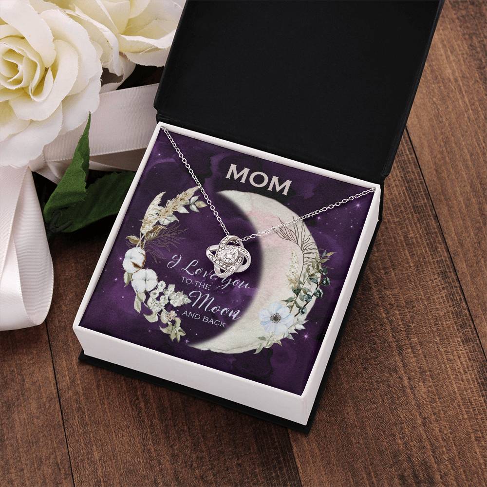 Gift for Mom, I Love You to the Moon and Back, Necklace for Mom, Mother's Day Gift, Women's Jewelry