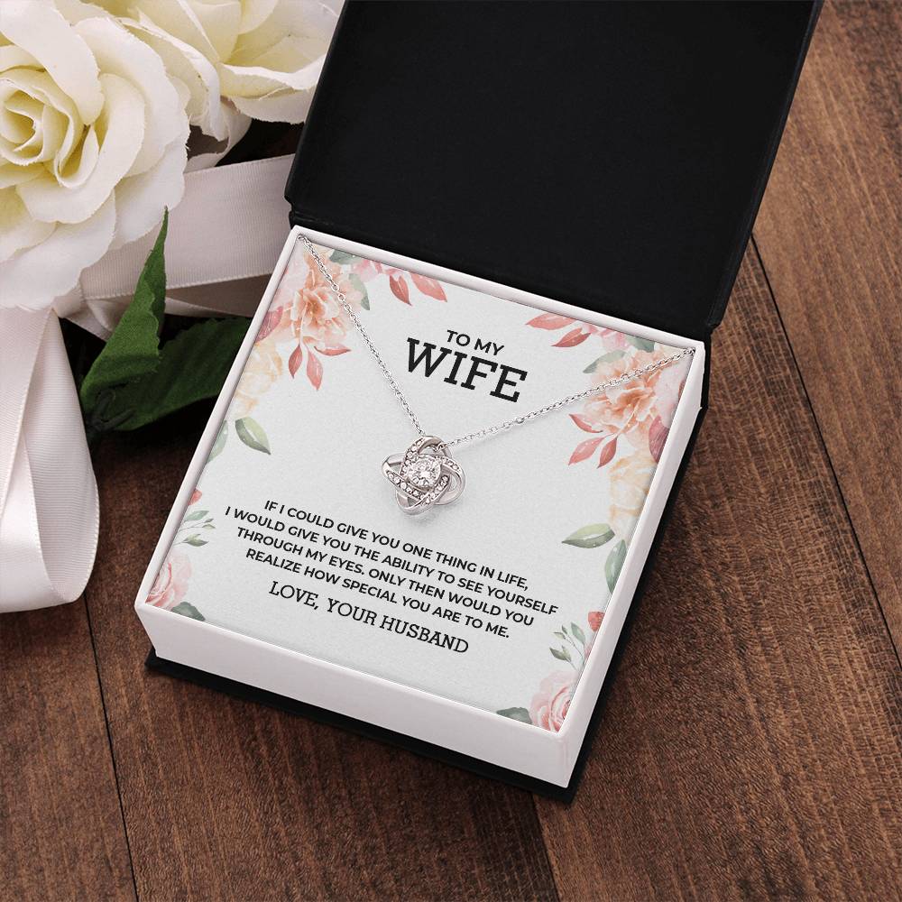 To My Wife: Through My Eyes - Necklace