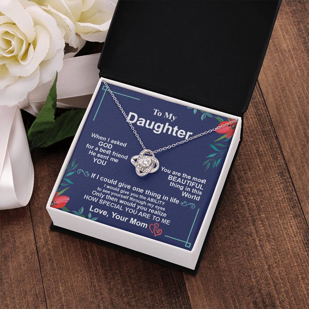 To My Daughter - You Are Special to Me - Necklace