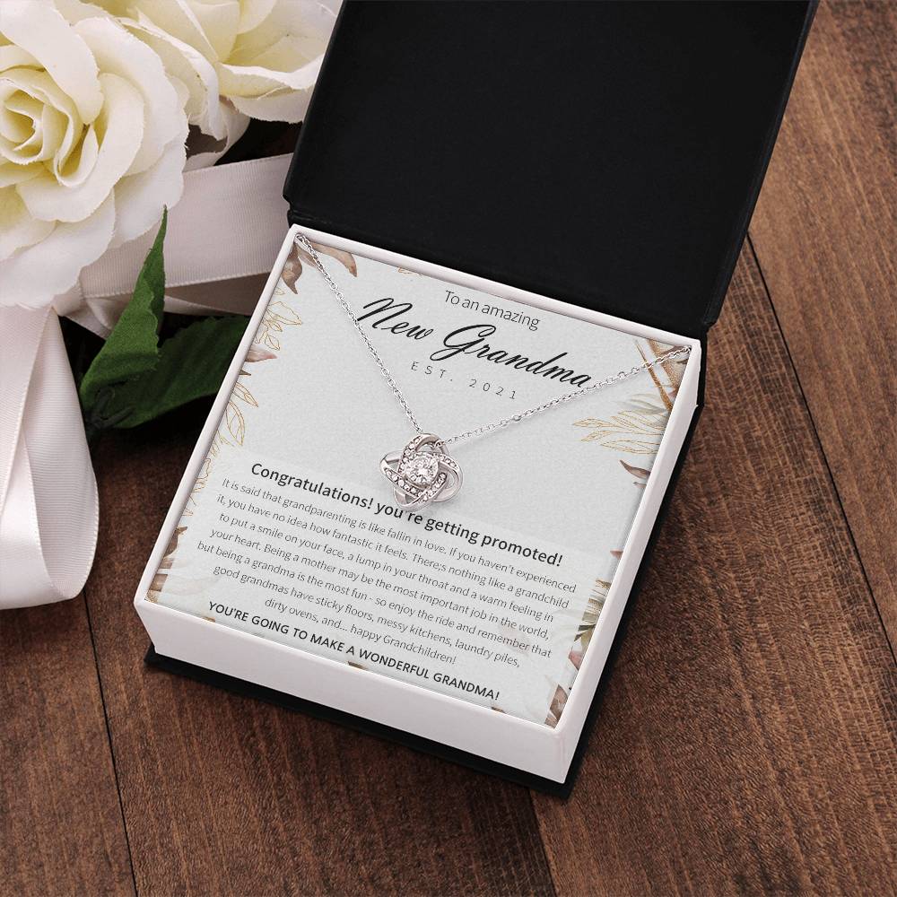 Promoted to Grandma, New Grandma Gifts, New Grandma, New Grandma Gifts for a Friend, New Grandma Gifts Ideas, New Grandma Gifts for Women, New Grandma Necklace, New Grandma Gifts 2021, Promoted to Grandma Pregnancy Reveal Gift, First Time Grandma