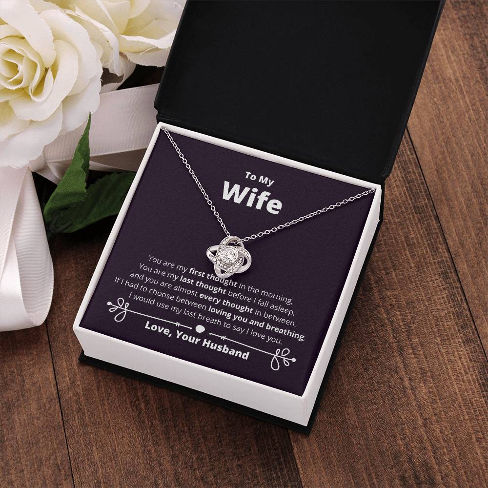 Almost Every Thought Necklace