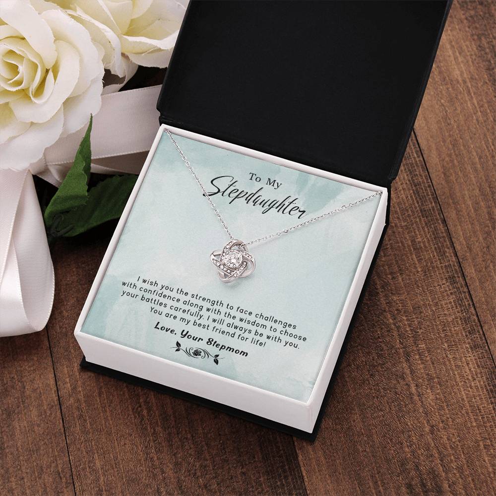 To My Stepdaughter - Best Friend for Life - Necklace