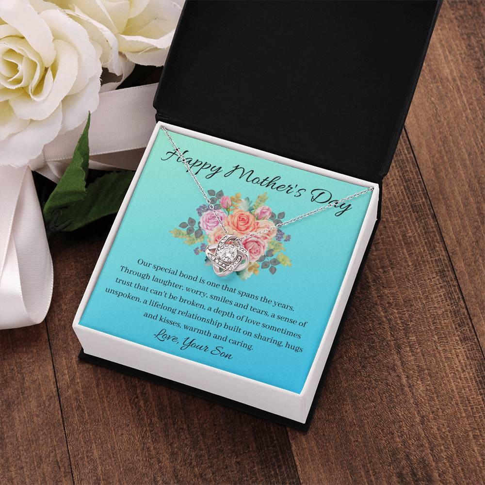 Happy Mother's Day - Love Knot Necklace - Love, Your Son