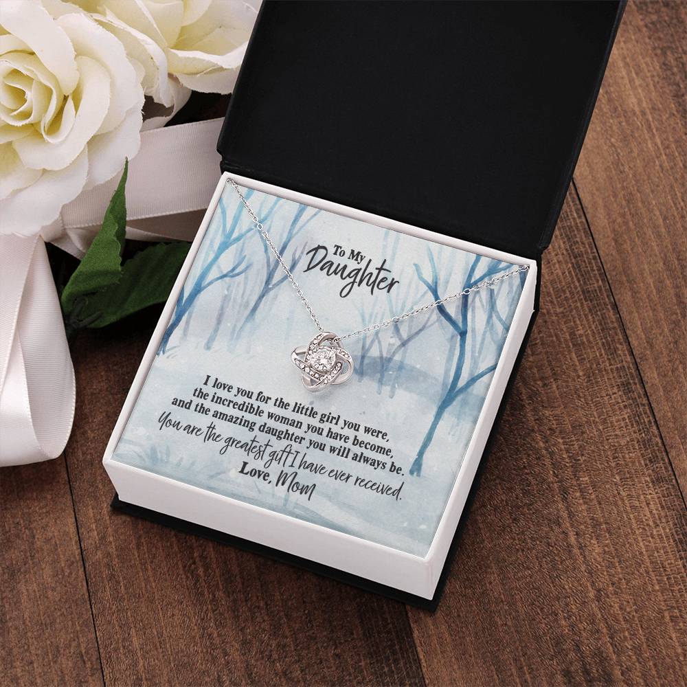 Greatest Gift Necklace for Daughter