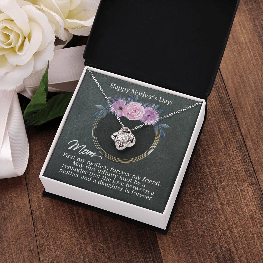 Sale Ending Soon! First My Mother, Forever My Friend Necklace for Mother's Day