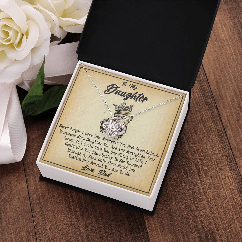 (Almost Gone) to My Daughter - Crown - Necklace