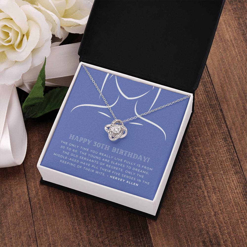 30th Birthday Gift for Her, 30th Birthday Gift for Women, 30th Birthday Gift Necklace, Happy 30th Birthday, Friend 30th Birthday