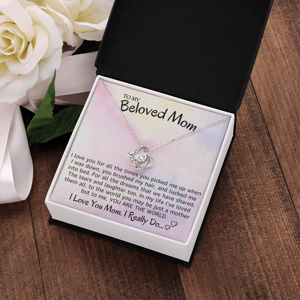 Enticing Love Knot Necklace