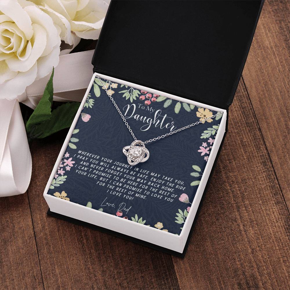 Daughter Mother's Day Gift | to My Daughter Necklace From Dad | Grown Up Daughter Gift From Dad | Gift for Daughter From Dad | Daughters Birthday Gift