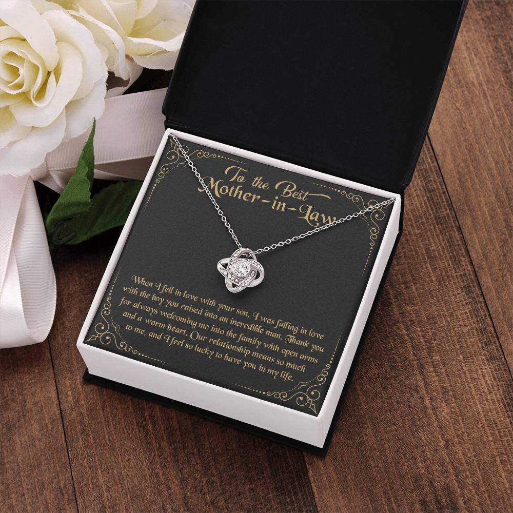 To the Best Mother-In-Law Gift for Mother's Day, Birthday, Anniversary