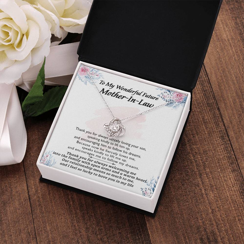 (Almost Gone) Gift for Future Mother-In-Law - Lift Him Up - Love Knot