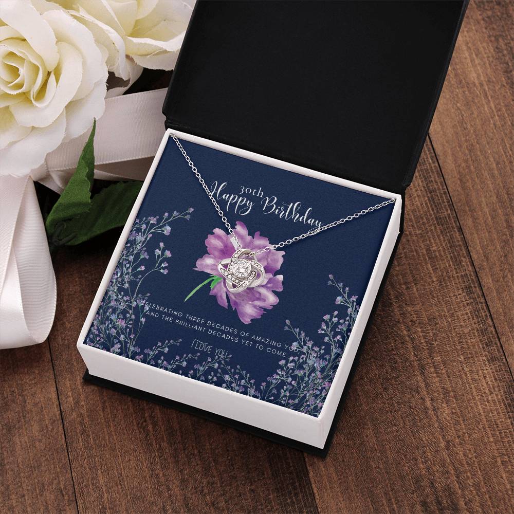 30th Birthday Gifts for Women | Necklace for Her | 3 Decade Jewelry | 30 Years Old | Best Friend Gift | 30th Birthday Gift Necklace | Birthday Gift | Jewelry Gift for Her