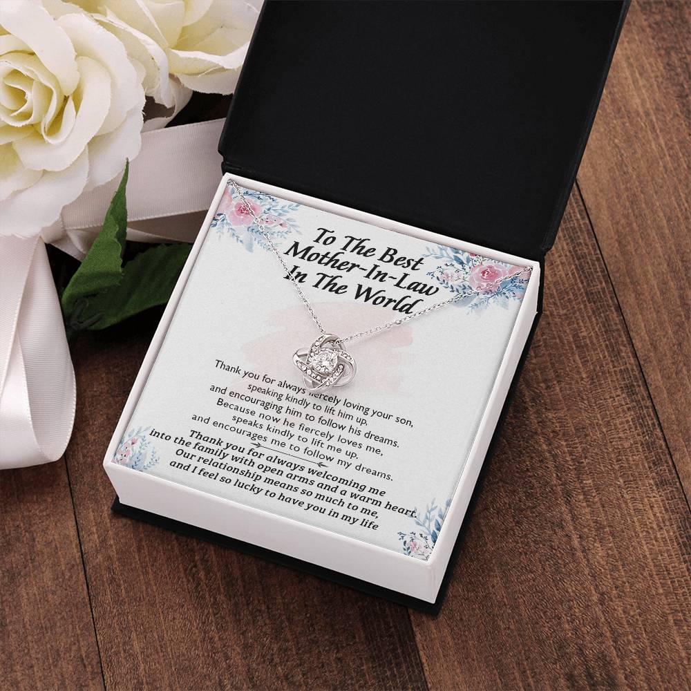 (Almost Gone) Gift for Mother-In-Law - Lift Him Up - Love Knot