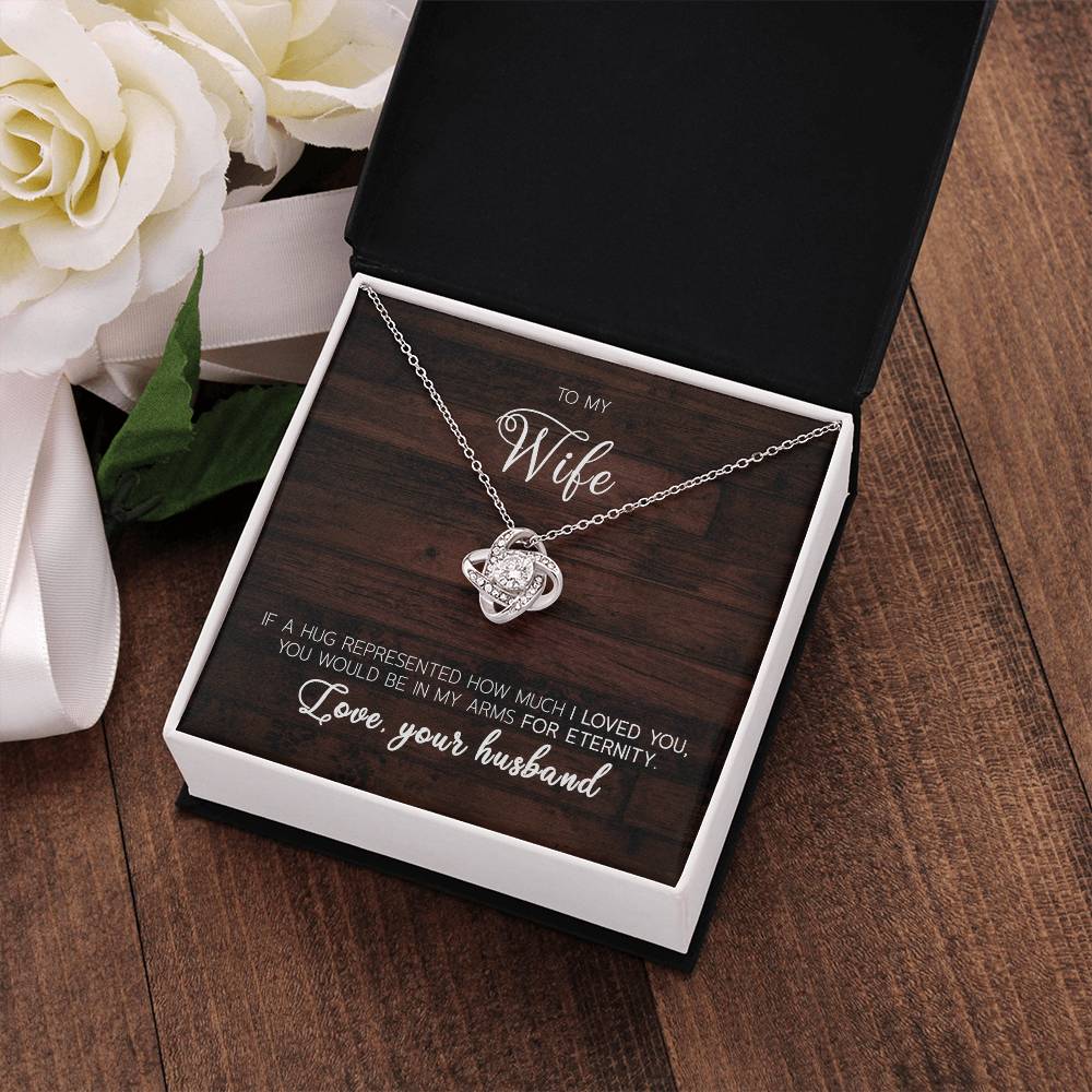 To My Wife, Love Your Husband Necklace