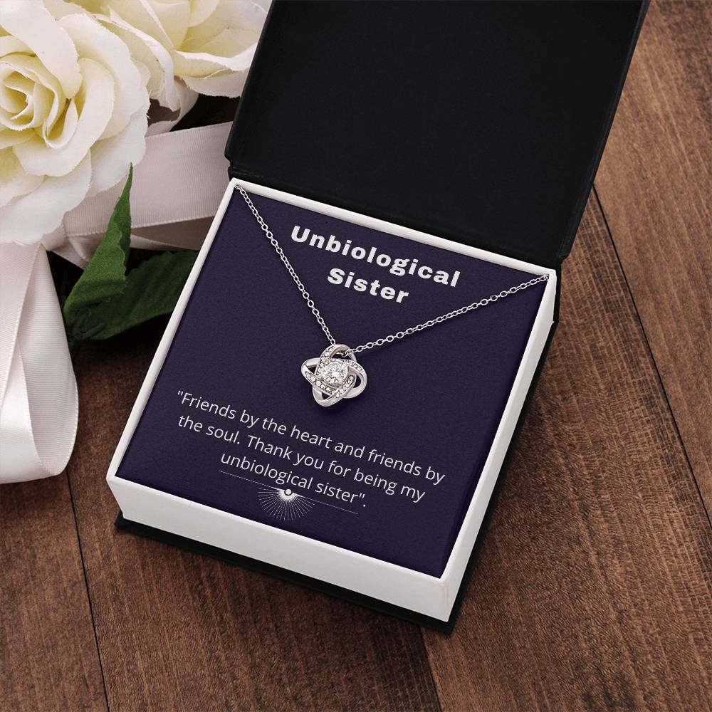 To My Unbiological Sister - Bestfriend Forever - Necklace