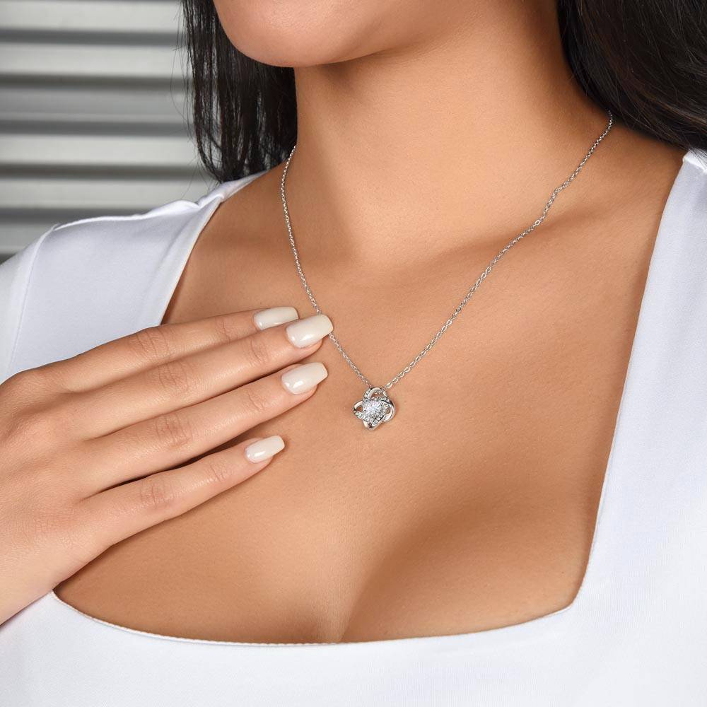 Shieldmaiden Love Knot Necklace From Beloved Viking
