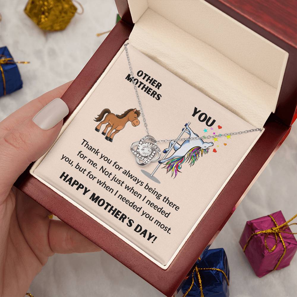 Dancing Unicorn - Mother's Day Necklace