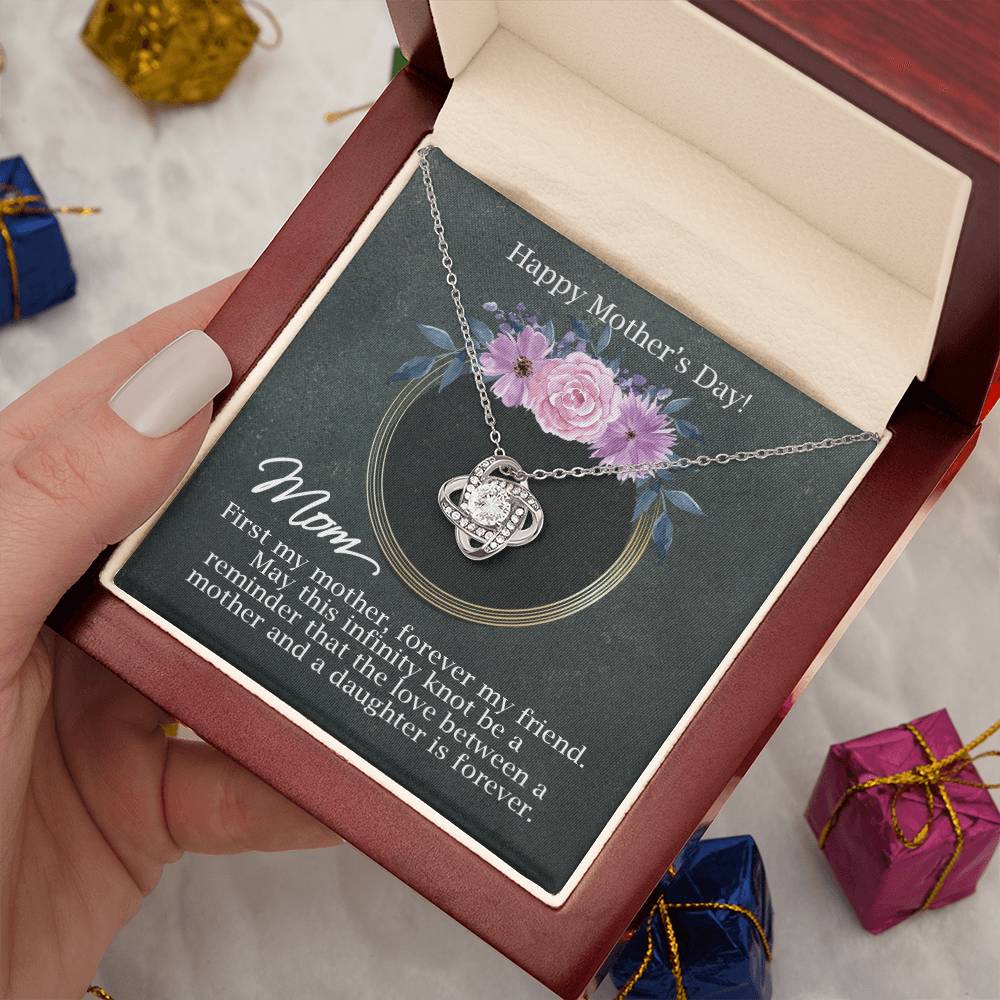 Sale Ending Soon! First My Mother, Forever My Friend Necklace for Mother's Day