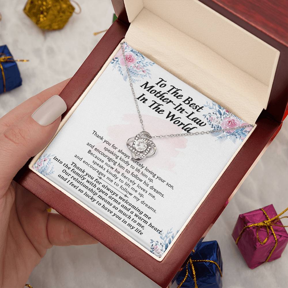 (Almost Gone) Gift for Mother-In-Law - Lift Him Up - Love Knot