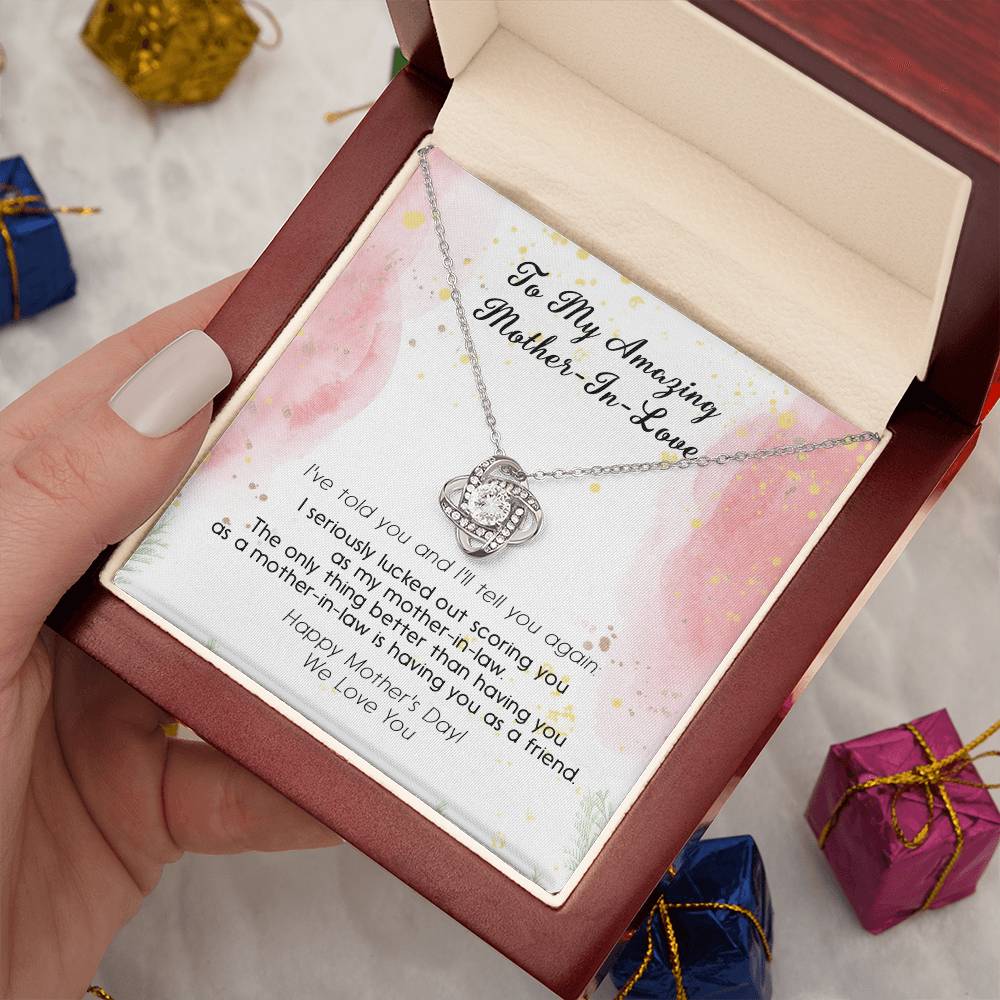 (Almost Gone) Gift for Mother-In-Law - the Only Thing - Love Knot