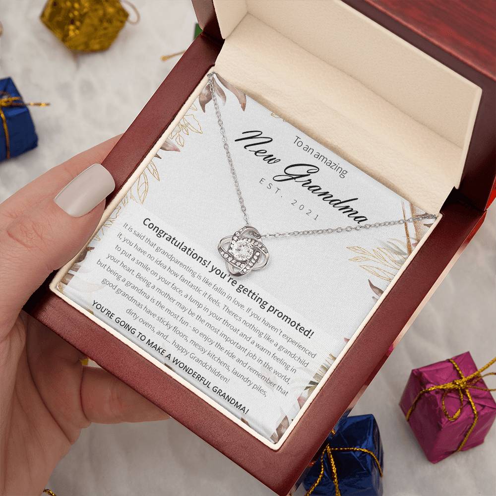 Promoted to Grandma, New Grandma Gifts, New Grandma, New Grandma Gifts for a Friend, New Grandma Gifts Ideas, New Grandma Gifts for Women, New Grandma Necklace, New Grandma Gifts 2021, Promoted to Grandma Pregnancy Reveal Gift, First Time Grandma