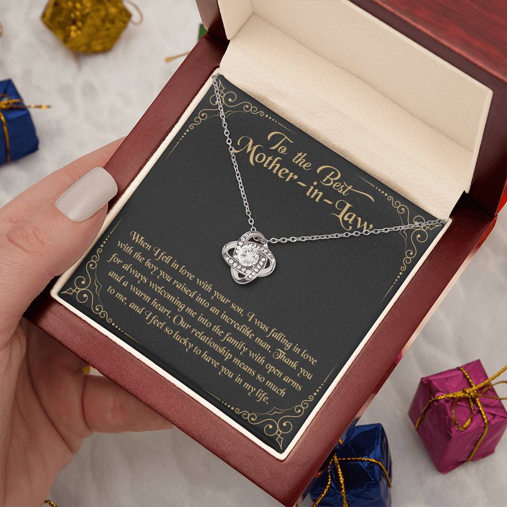To the Best Mother-In-Law Gift for Mother's Day, Birthday, Anniversary