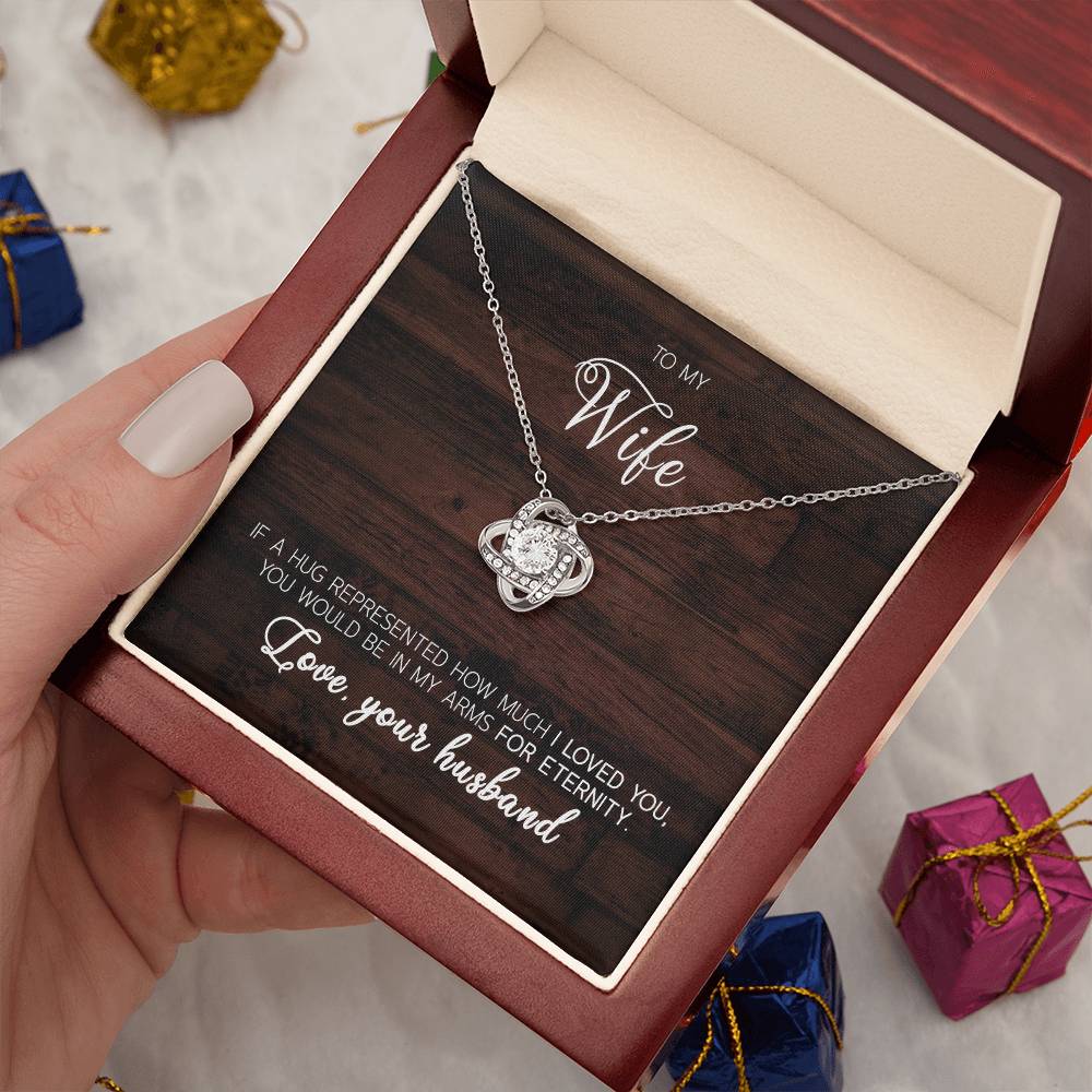 To My Wife, Love Your Husband Necklace