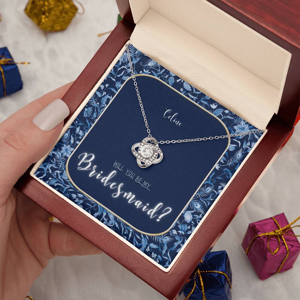 Bridesmaid Proposal Necklace | Bridesmaid Proposal Jewelry | Bridesmaid Proposal | Matron of Honor Gift | Maid of Honor Gift Necklace | Be My Bridesmaid | Will You Be My Bridesmaid?