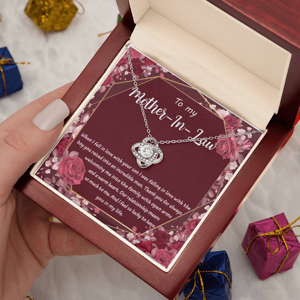 (Almost Sold Out) Forever Love - to My Mother-In-Law Necklace