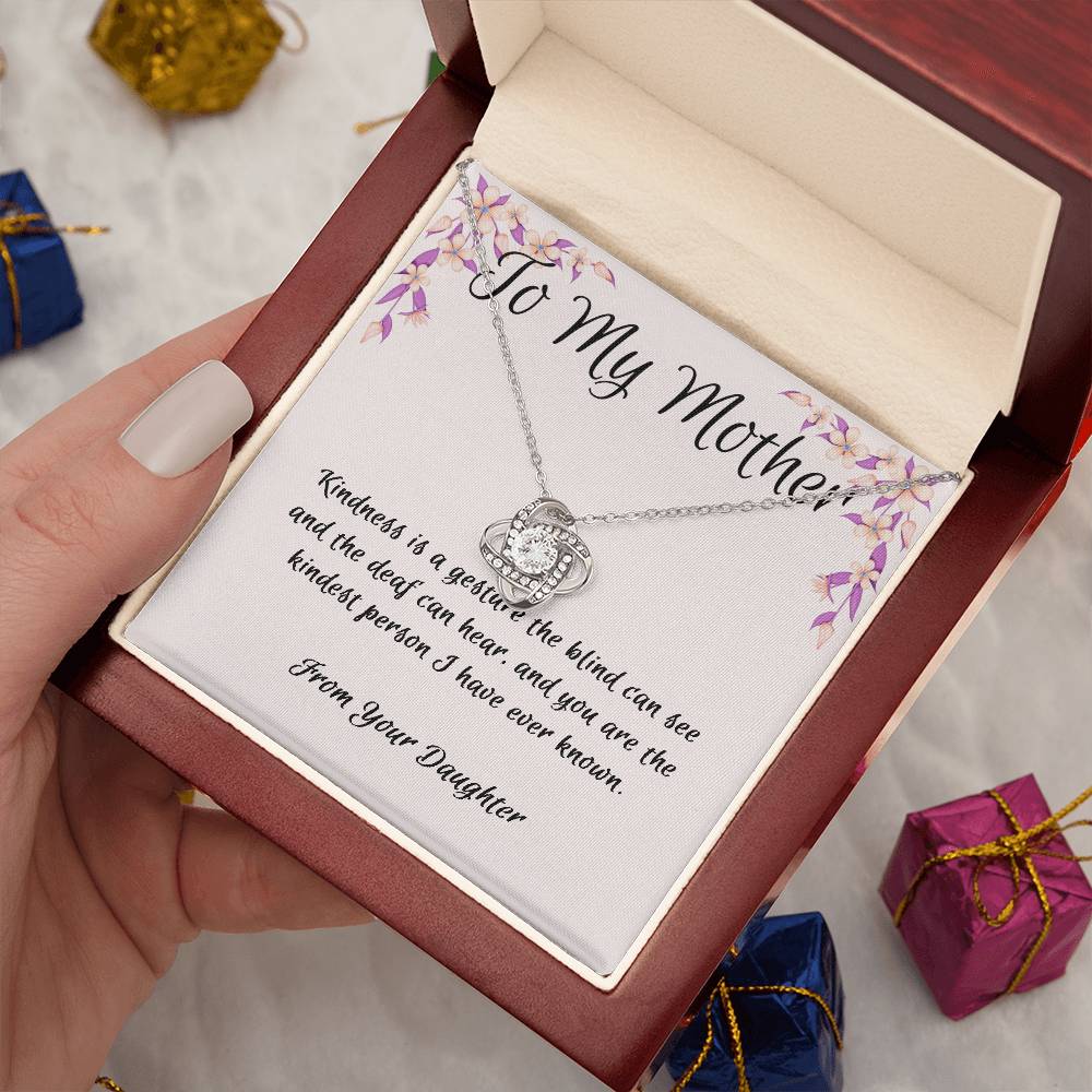 To My Mother - From Your Daughter - Necklace