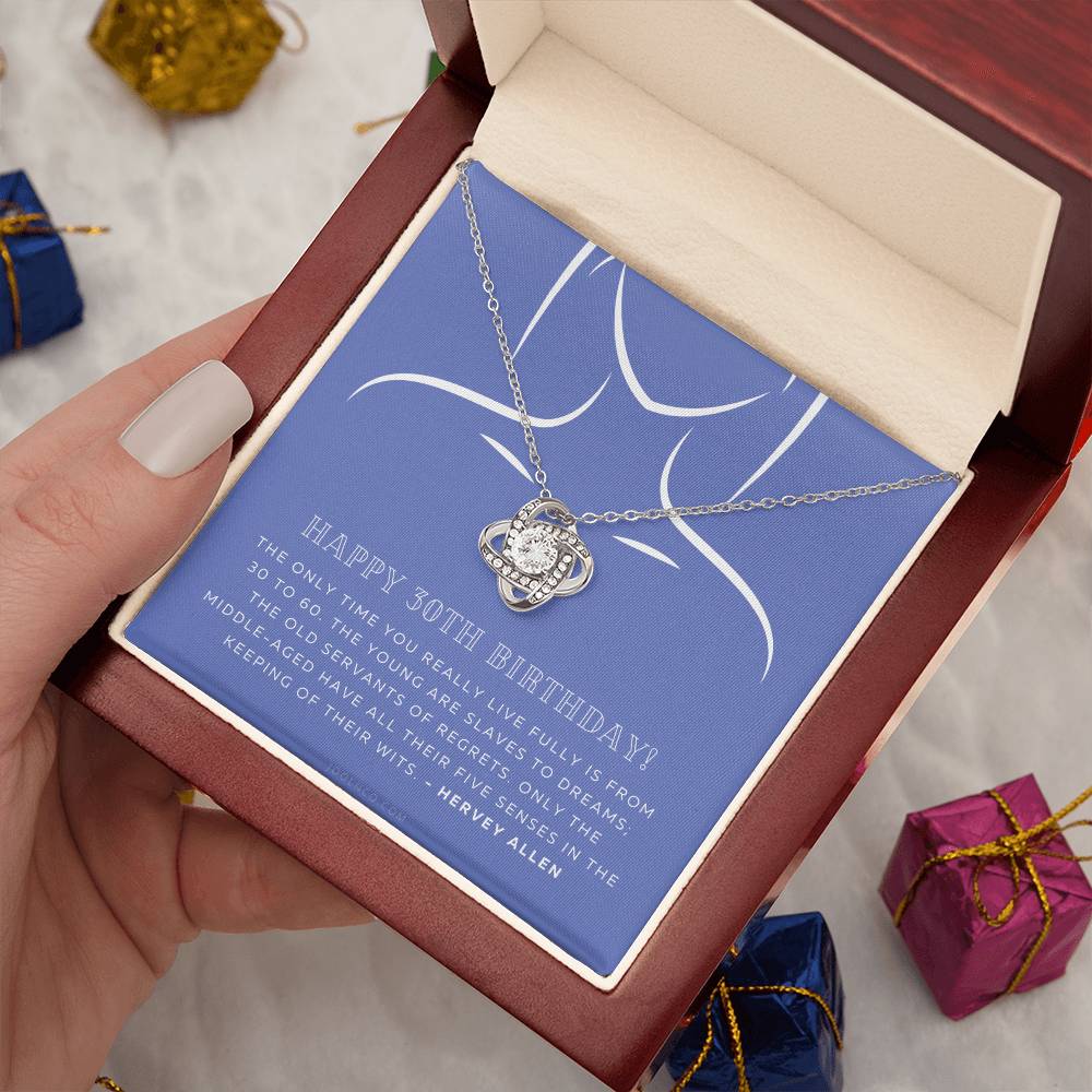30th Birthday Gift for Her, 30th Birthday Gift for Women, 30th Birthday Gift Necklace, Happy 30th Birthday, Friend 30th Birthday