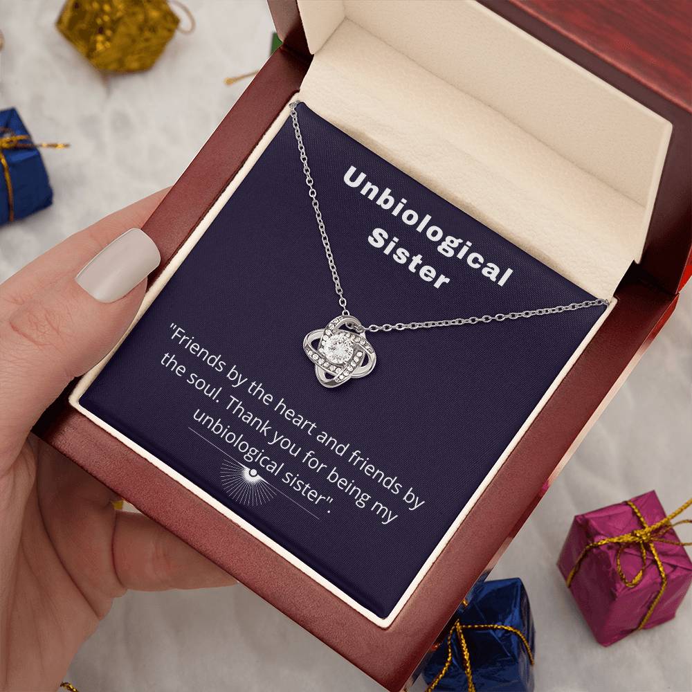 To My Unbiological Sister - Bestfriend Forever - Necklace