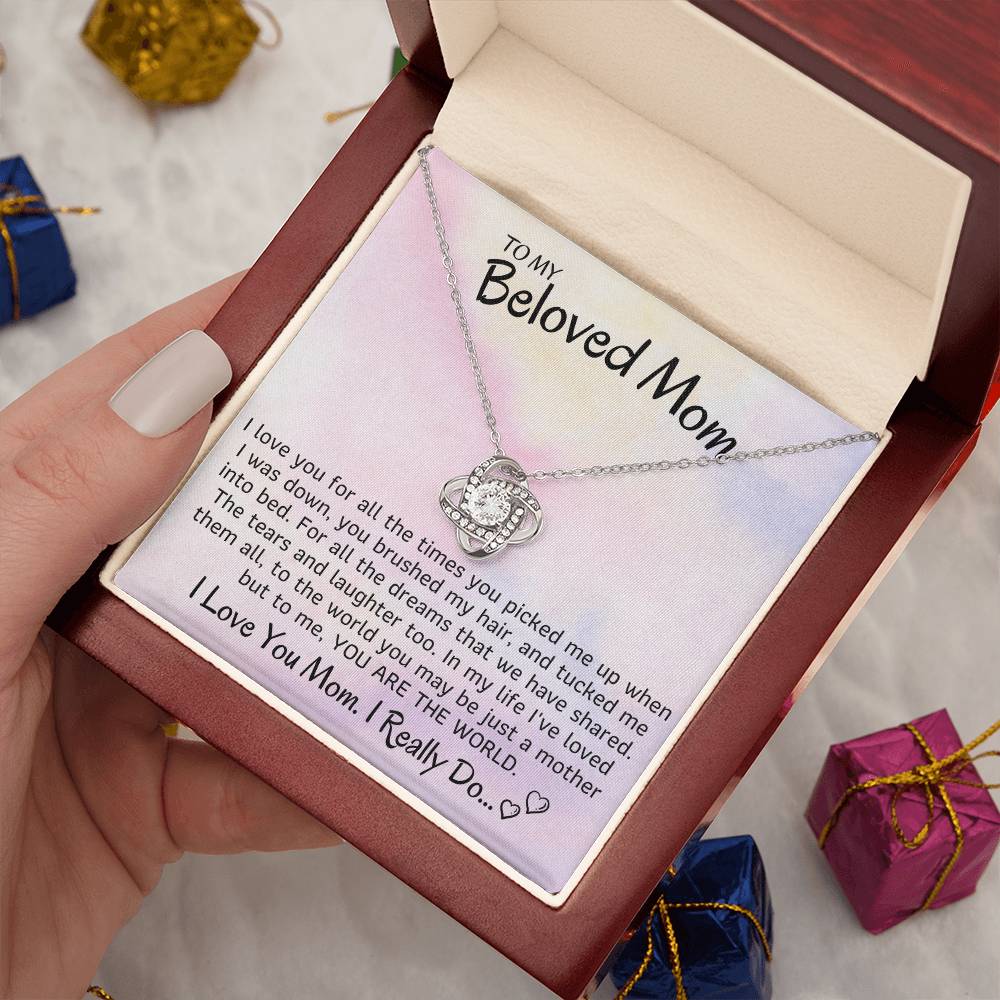 Enticing Love Knot Necklace