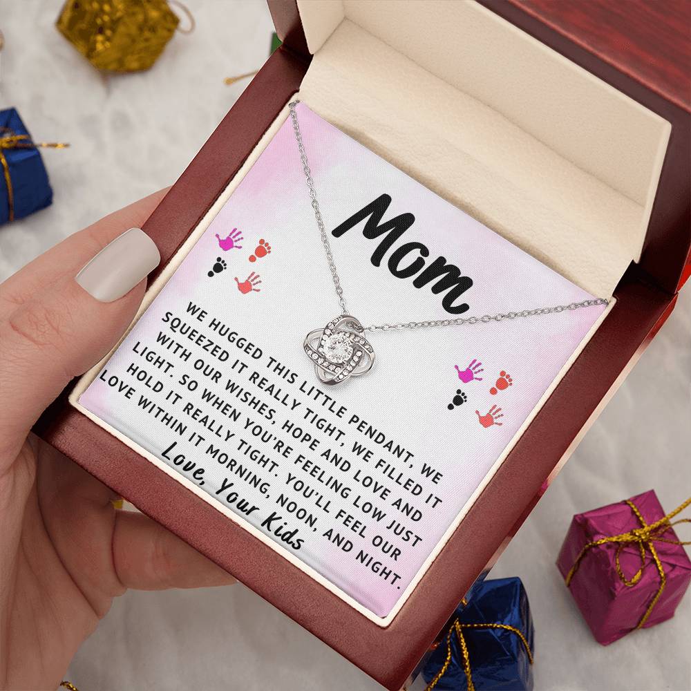 (Almost Gone) Mom Love From Kids Necklace